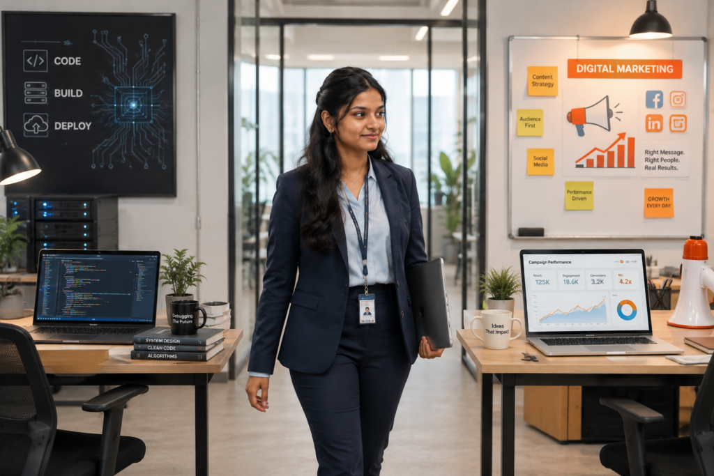 Career Switch From IT to Digital Marketing